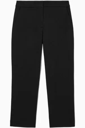 COS Pantaloni Slim A Vita Alta Con Nervature