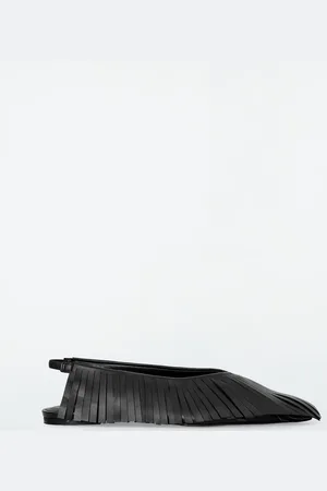 COS Ballerine Slingback In Pelle Con Nappa