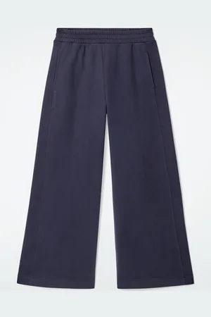 COS Jogger A Gamba Larga In Cotone Spazzolato