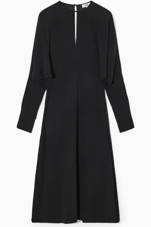COS Abito Midi Fit-And-Flare Con Dettaglio Cut Out