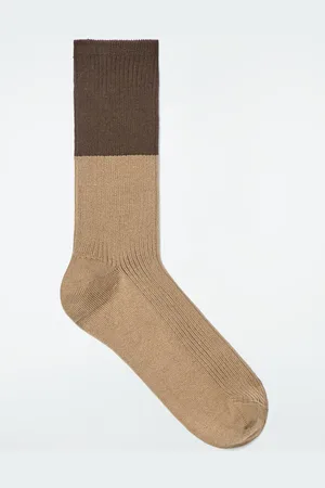 COS Calzini In Cotone A Blocchi Di Colore