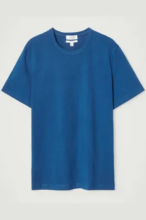 COS T-Shirt In Cotone Spazzolato Dal Taglio Regolare in