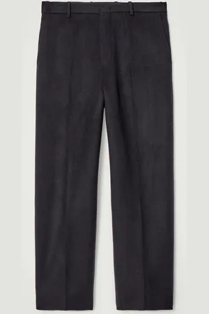 COS Pantaloni In Lana Doppiata Dal Taglio Rilassato
