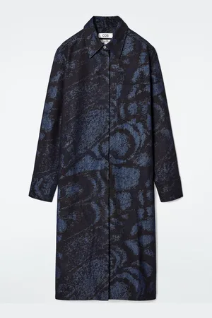 COS Chemisier In Denim Con Motivo Jacquard