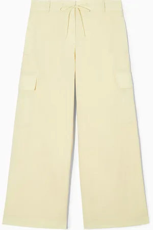COS Pantaloni Cargo In Lana A Gamba Larga