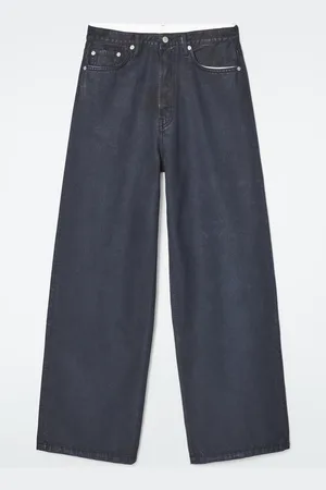 COS Jeans Volume A Gamba Larga Con Tecnica Spray