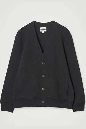COS Cardigan Con Scollo A V In Jersey Di Neoprene