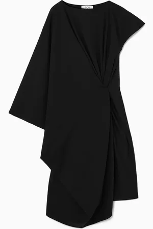 COS Abito Midi Asimmetrico Con Drappeggio