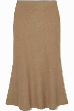 COS Maxi Gonna Svasata In Lana Merino