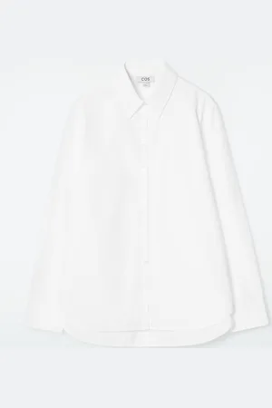 COS Camicia In Cotone Con Olro Curvo