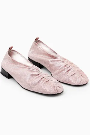 COS Ballerine Metallizzate Arricciate