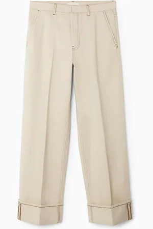 COS Pantaloni In Denim Con Risvolto