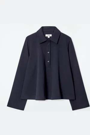 COS Polo Svasata In Jersey Di Cotone