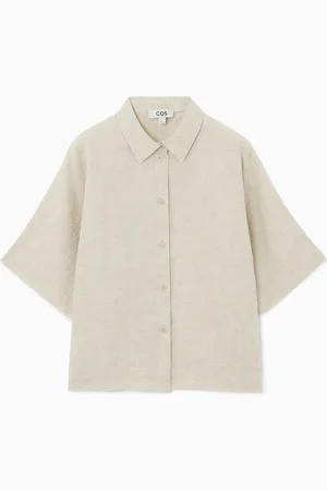 COS Camicia In Lino A Maniche Corte