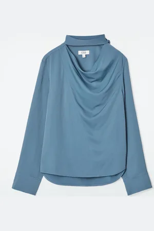 COS Camicetta Con Dettaglio Foulard Drappeggiato