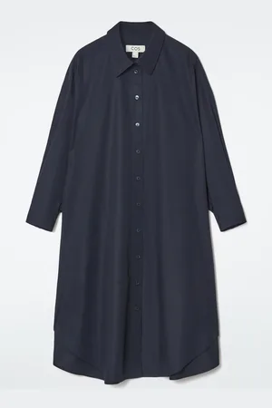 COS Chemisier Oversize Con Drappeggi