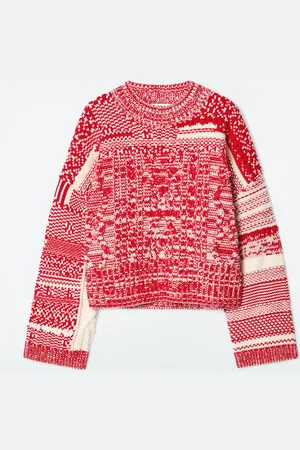 COS Maglione Fair Isle In Lana E Cashmere