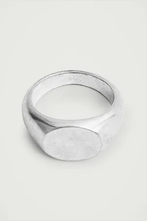 COS Anello Squadrato Spazzolato