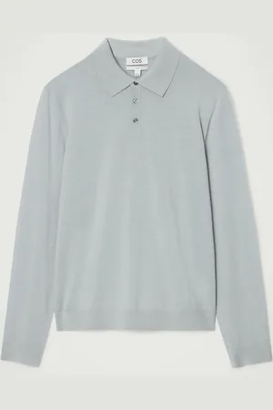 COS Polo Slim In Lana Merino