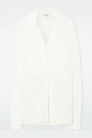 COS Cardigan A te In Maglia A Pizzo
