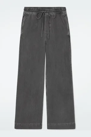 COS Pantaloni A Gamba Larga In Denim Fluido