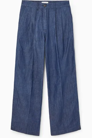 COS Pantaloni Sartoriali In Denim A Gamba Larga