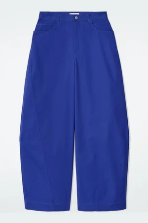 COS Pantaloni Barrel Leg Destrutturati In Cotone