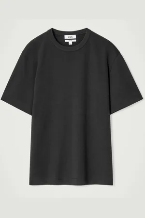 COS T-Shirt Girocollo In Cotone Interlock in