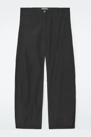 COS Pantaloni Barrel Leg In Nylon