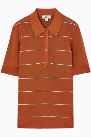 COS Polo In Maglia A Righe