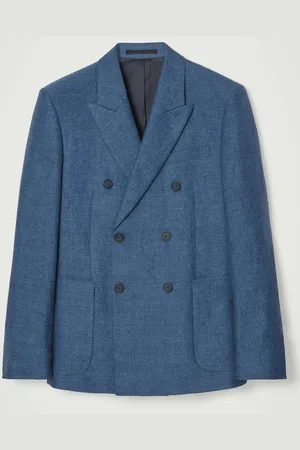 COS Blazer Doppiopetto In Lino Dal Taglio Regolare