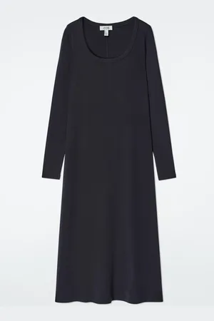 COS Abito Midi Slim In Jersey A te