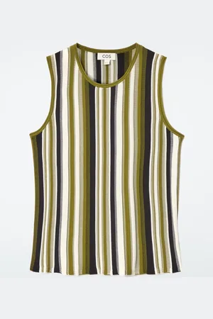 COS Canotta In Maglia A Righe