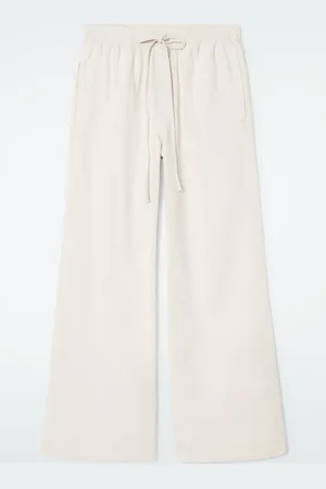 COS Pantaloni A Gamba Larga In Denim Fluido