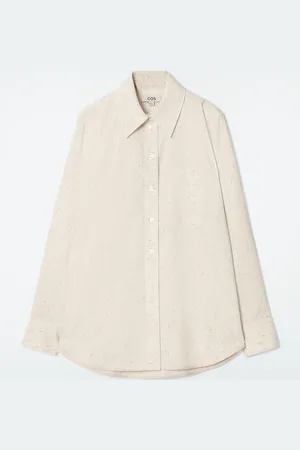COS Camicia In Cotone Screziato Dal Taglio Regolare