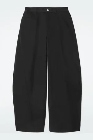 COS Pantaloni Barrel Leg Destrutturati In Cotone