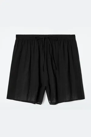 COS Shorts In Cotone Increspato
