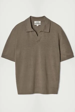 COS Polo In Maglia Di Lino in