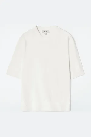 COS T-Shirt In Maglia Dal Taglio Regolare