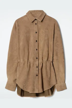 COS Camicia In Pelle Scamosciata Con Coulisse