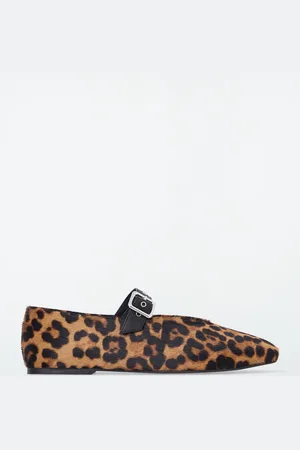 COS Ballerine In Cavallino Con Stampa Leopardata
