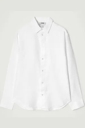 COS Camicia A Maniche Lunghe In Lino Taglio Rilassato