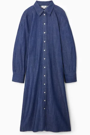 COS Chemisier Lungo In Denim