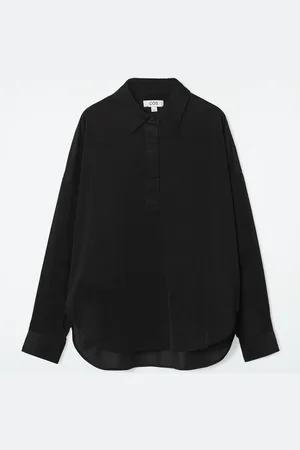 COS Camicia Rilassata In Velluto Mezza Abbottonatura