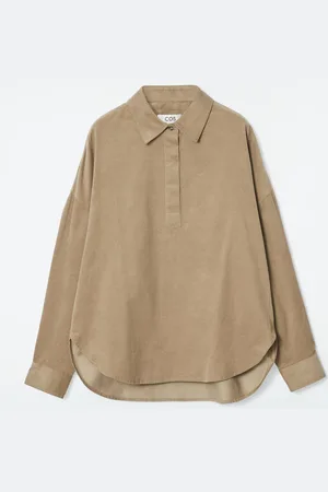 COS Camicia Rilassata In Velluto Mezza Abbottonatura