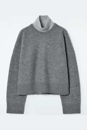 COS Maglione In Lana A Strati A Blocchi Di Colore