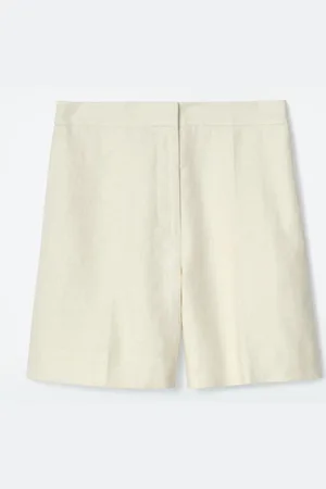 COS Shorts Sartoriali In Lino in