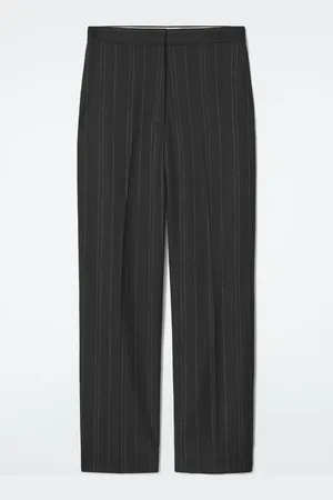 COS Pantaloni Barrel Gessati Dal Taglio Rilassato