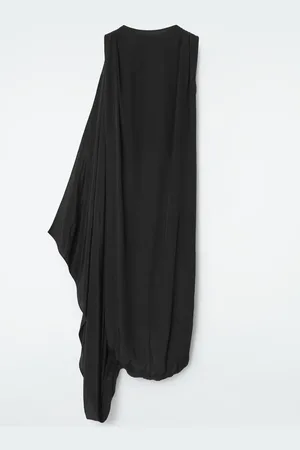 COS Abito Midi A Palloncino Drappeggiato