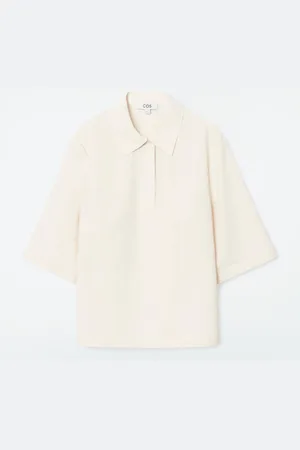COS Polo Minimal In Jersey Di Cotone